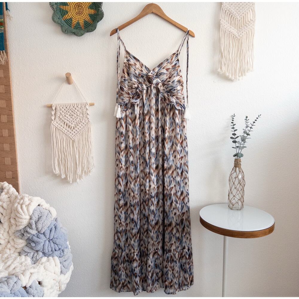 Jodifl Watercolor Maxi Tank Dress Size Small